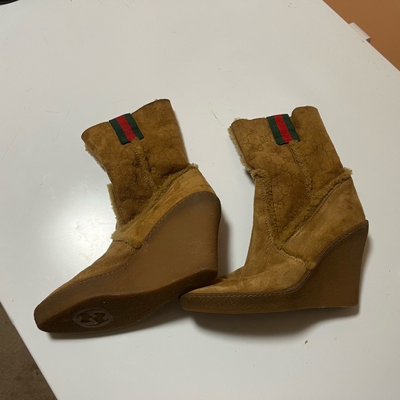 Gucci wedge booties - Picture 3 of 7